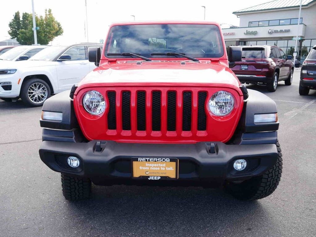 Certified 2022 Jeep Wrangler Sport S SUV