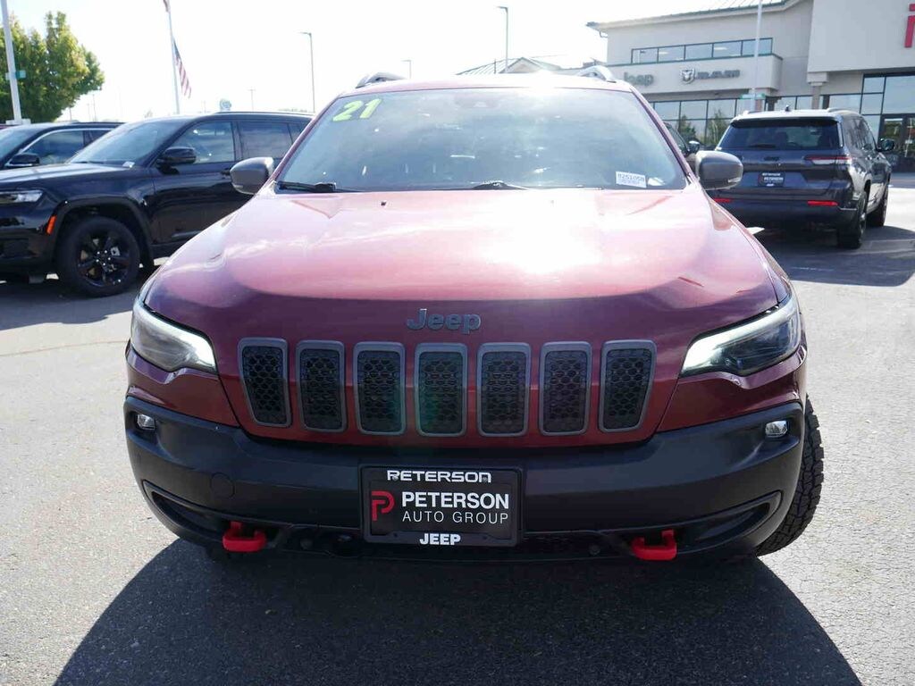 Used 2021 Jeep Cherokee Trailhawk SUV
