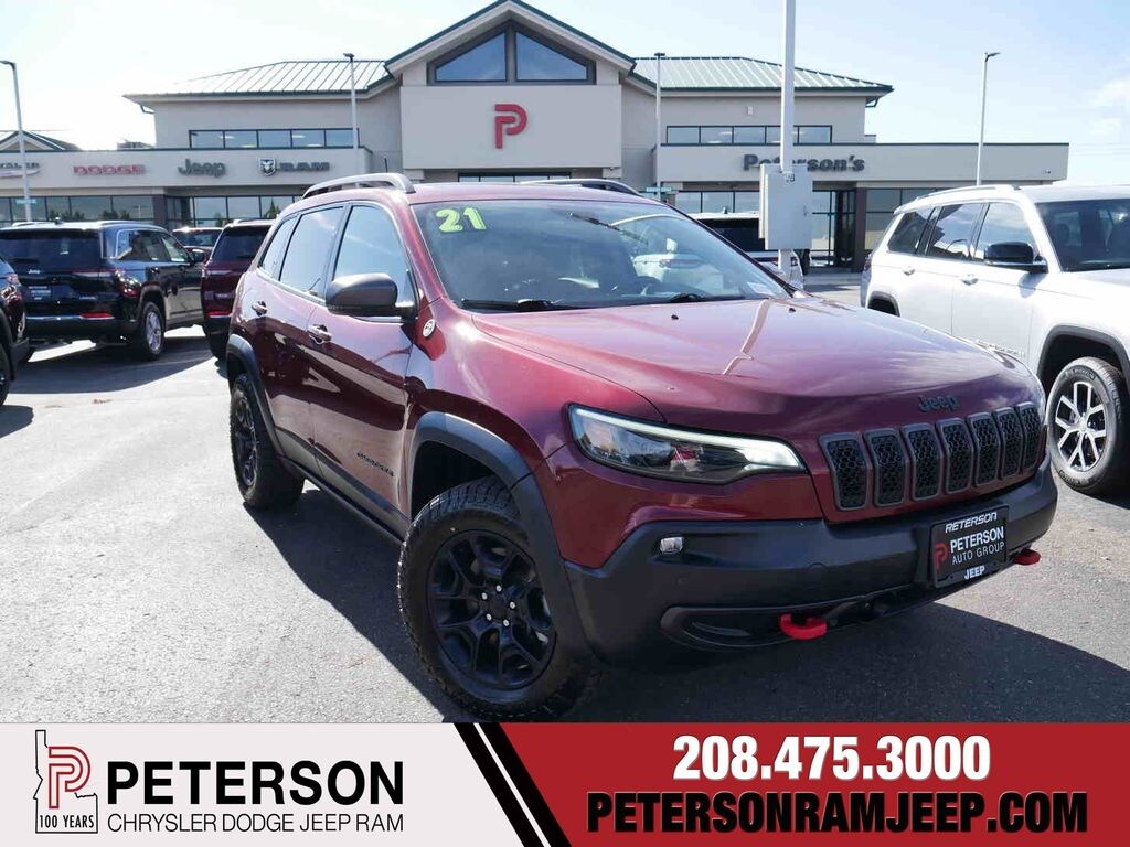 Used 2021 Jeep Cherokee Trailhawk SUV