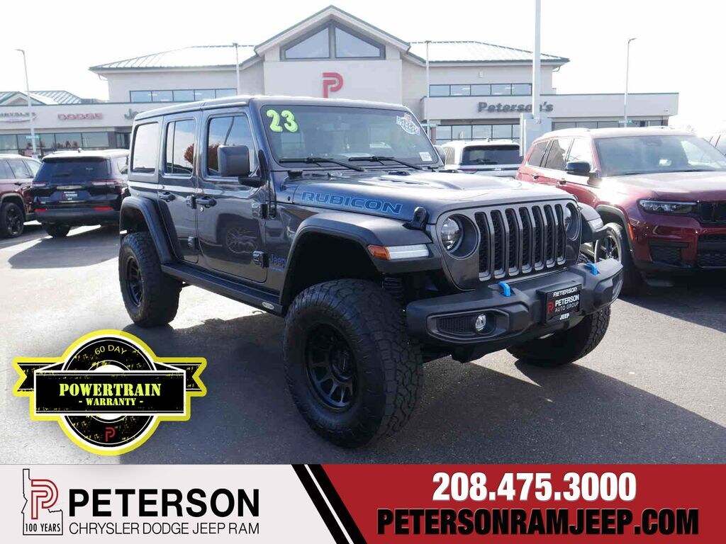 Used 2023 Jeep Wrangler Rubicon 4xe SUV