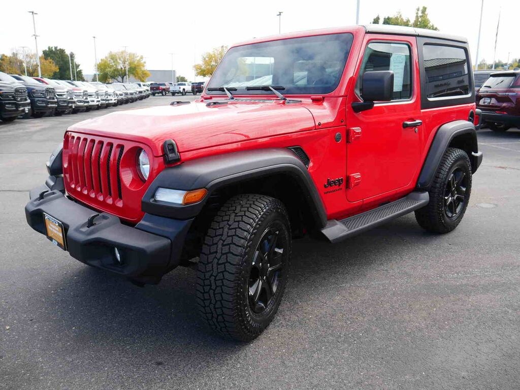 Certified 2022 Jeep Wrangler Sport S SUV