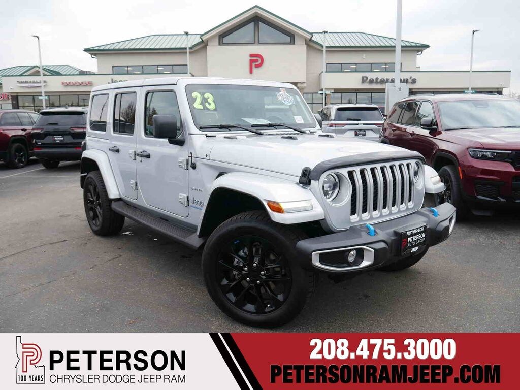 Used 2023 Jeep Wrangler Sahara 4xe SUV