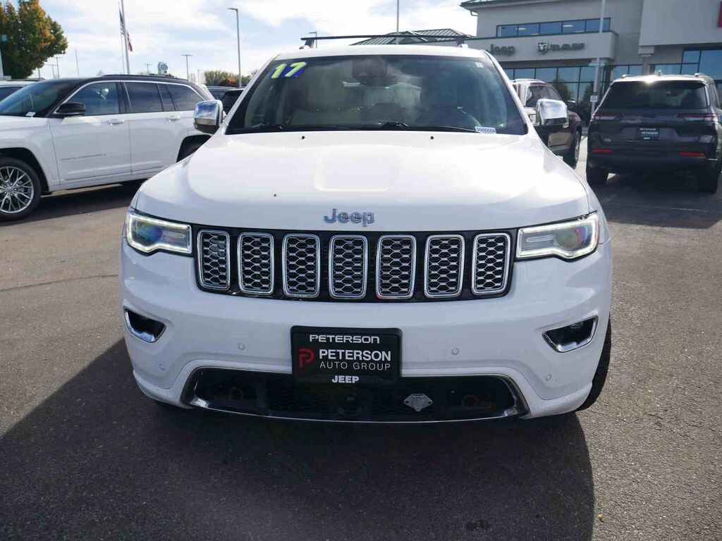Used 2017 Jeep Grand Cherokee Overland SUV