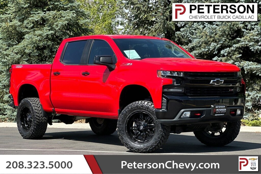 Used 2020 Chevrolet Silverado 1500 LT Trail Boss 4WD Crew Cab 147 LT Trail Boss