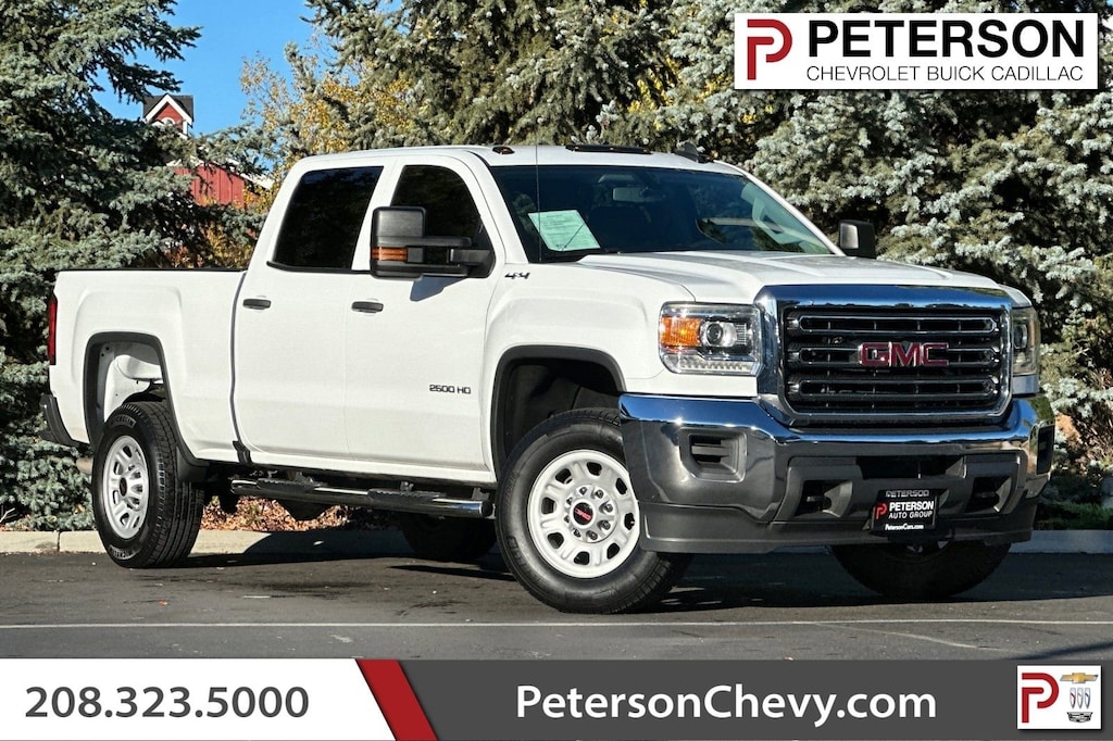 Certified 2016 GMC Sierra 2500HD  4WD Crew Cab 153.7