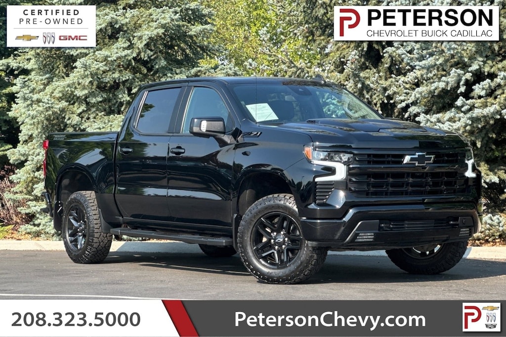 Certified 2023 Chevrolet Silverado 1500 LT Trail Boss Truck Crew Cab