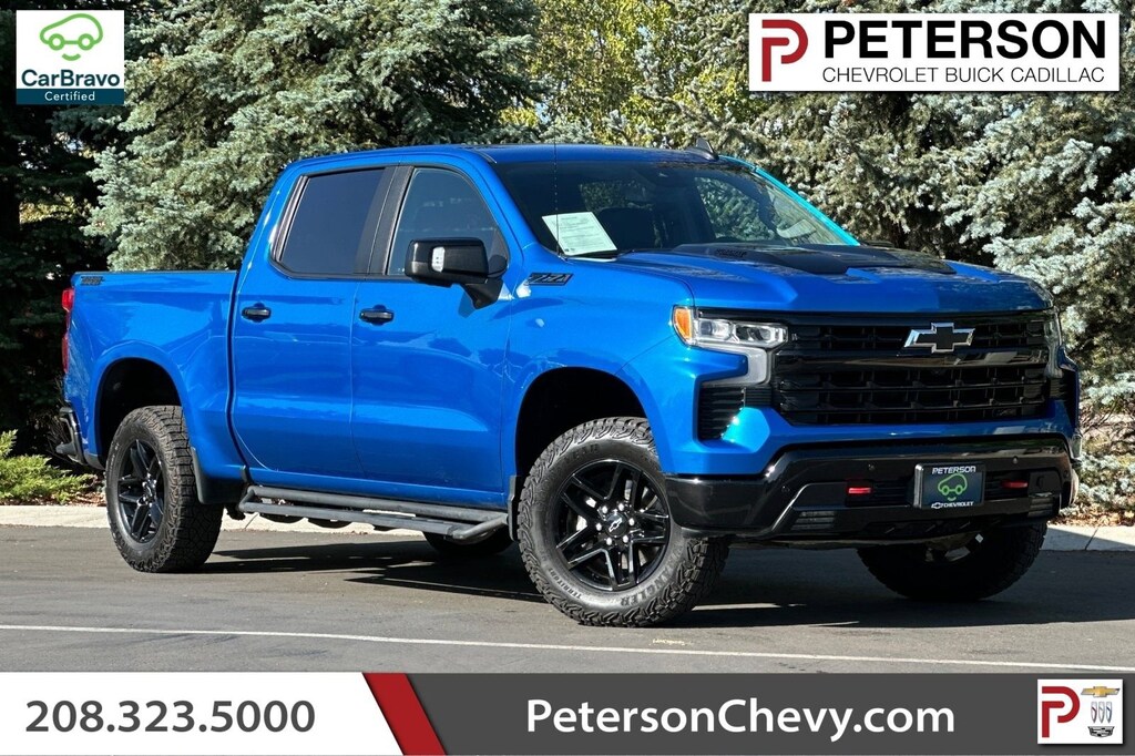 Certified 2024 Chevrolet Silverado 1500 LT Trail Boss 4WD Crew Cab 147 LT Trail Boss
