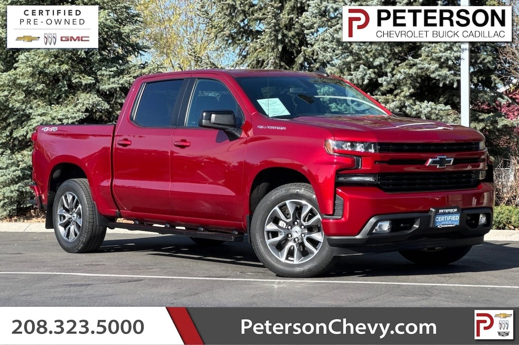 Certified 2022 Chevrolet Silverado 1500 LTD RST 4WD Crew Cab 147 RST