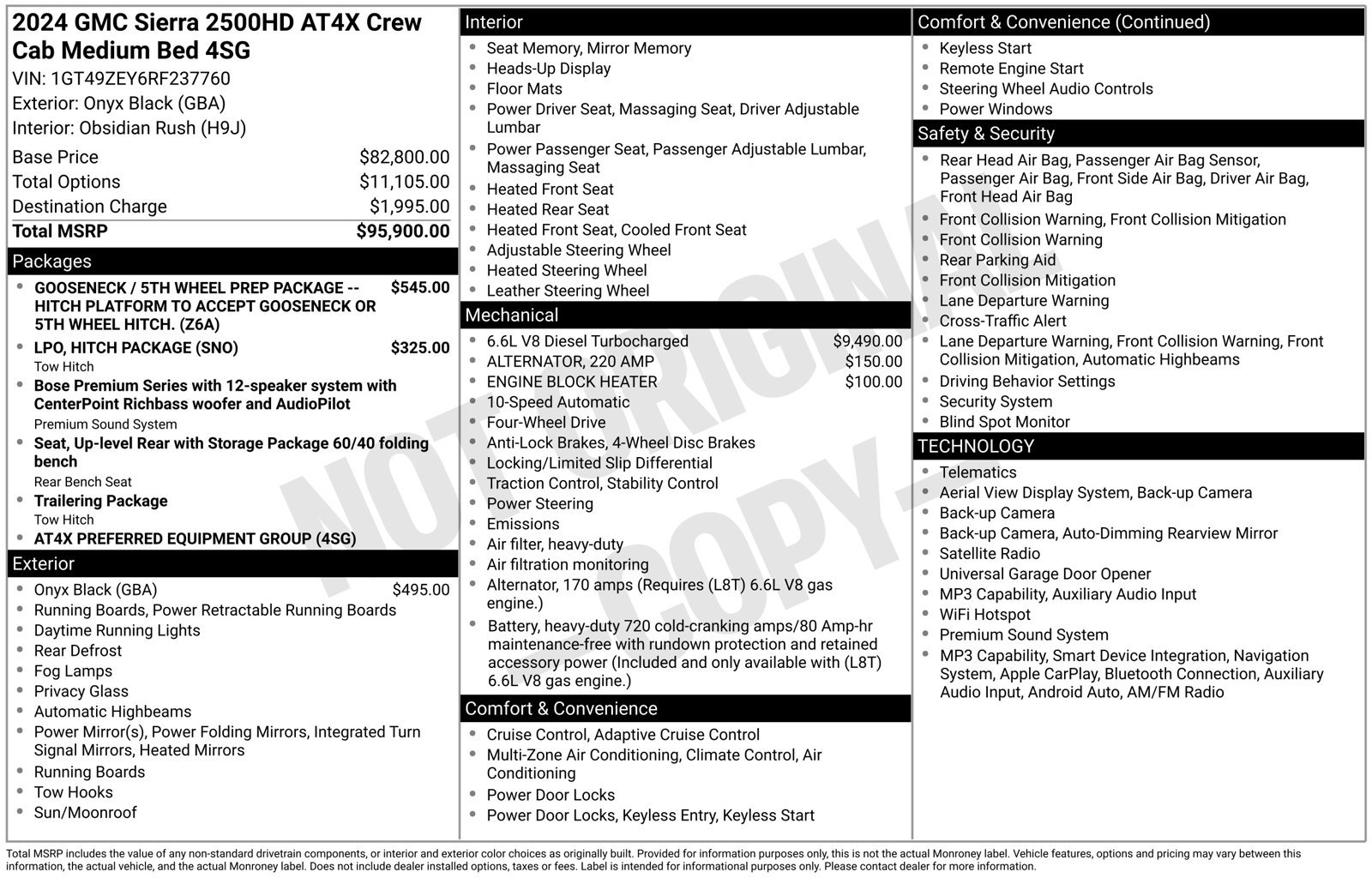 2024 GMC Sierra 2500HD AT4X - Photo 36