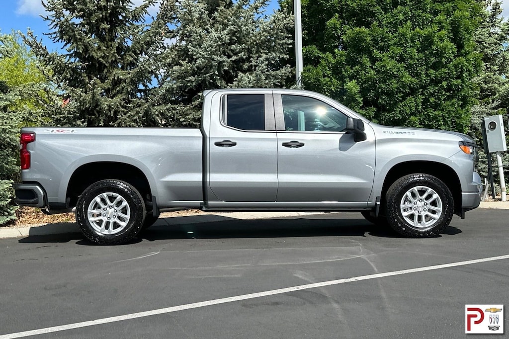Certified 2024 Chevrolet Silverado 1500 Custom 4WD Double Cab 147 Custom