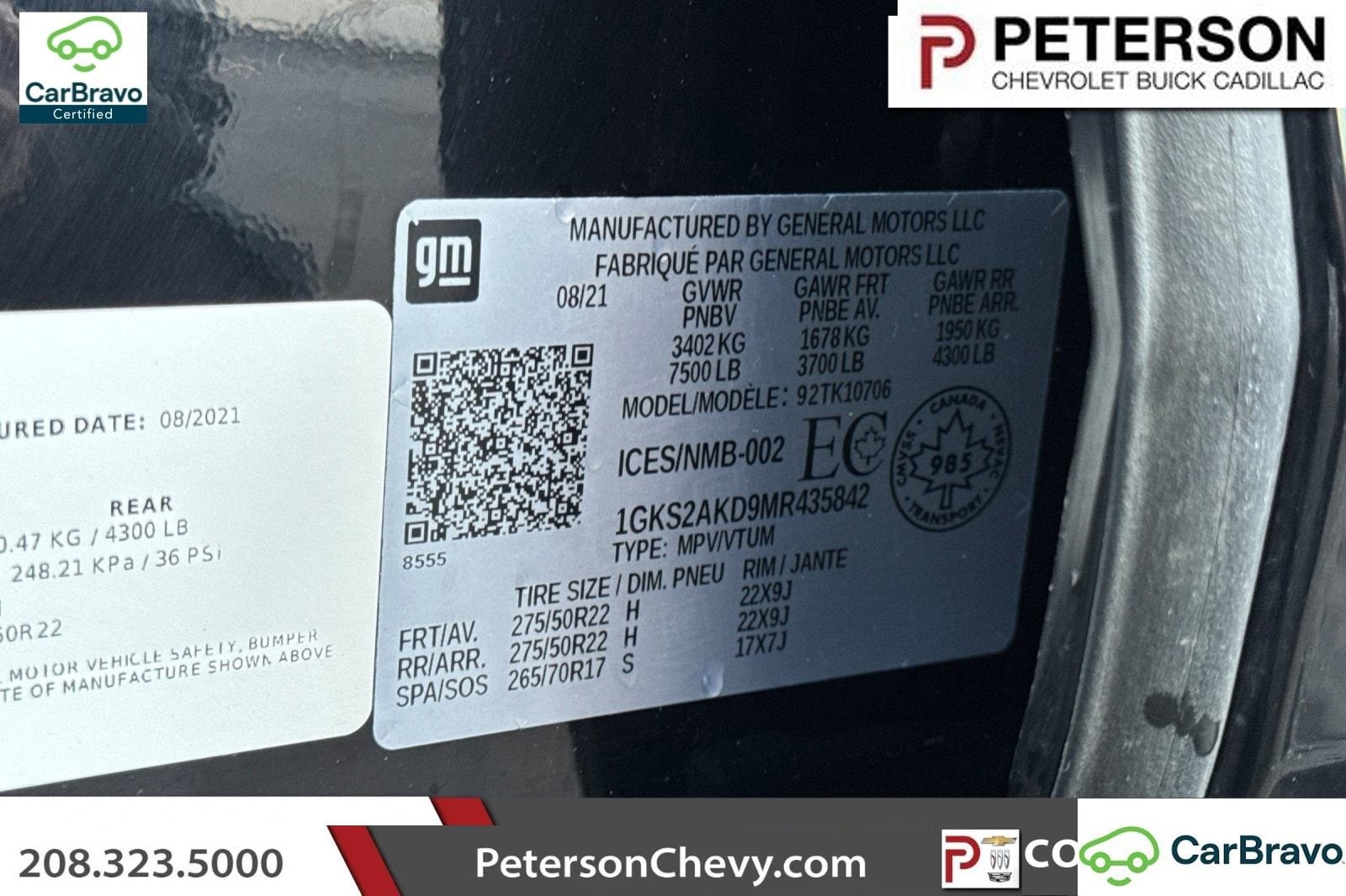 2021 GMC Yukon SLE's photo