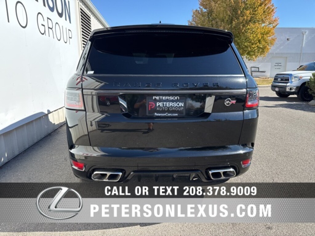 Used 2021 Land Rover Range Rover Sport SVR SUV