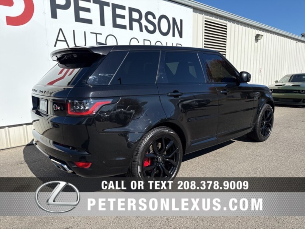 Used 2021 Land Rover Range Rover Sport SVR SUV