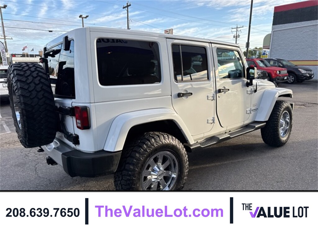 Used 2013 Jeep Wrangler Unlimited Sahara SUV