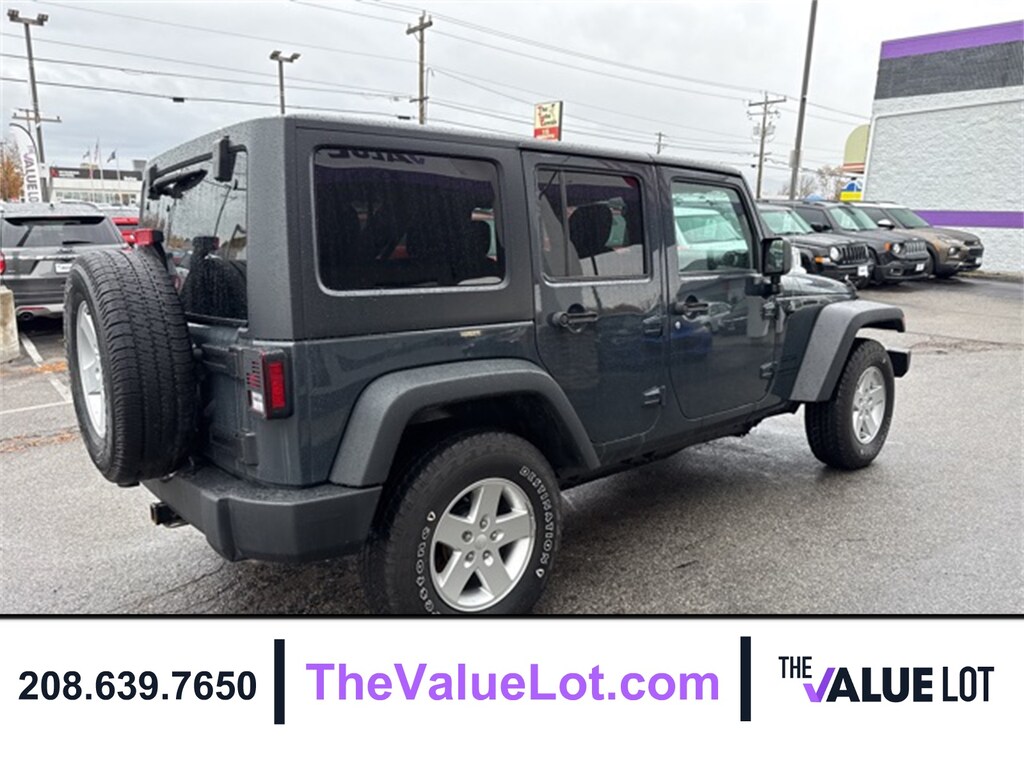 Used 2016 Jeep Wrangler Unlimited Sport SUV