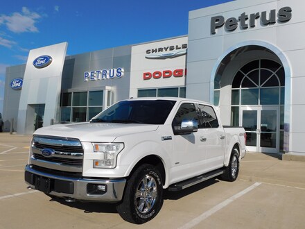 2015 Ford F-150 LARIAT 4X4 Truck SuperCrew Cab