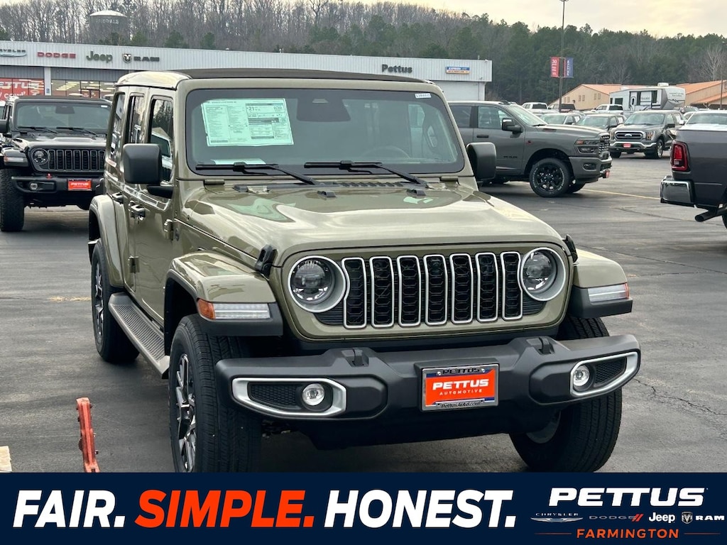 New 2026 Jeep Wrangler 4-DOOR SAHARA Sport Utility
