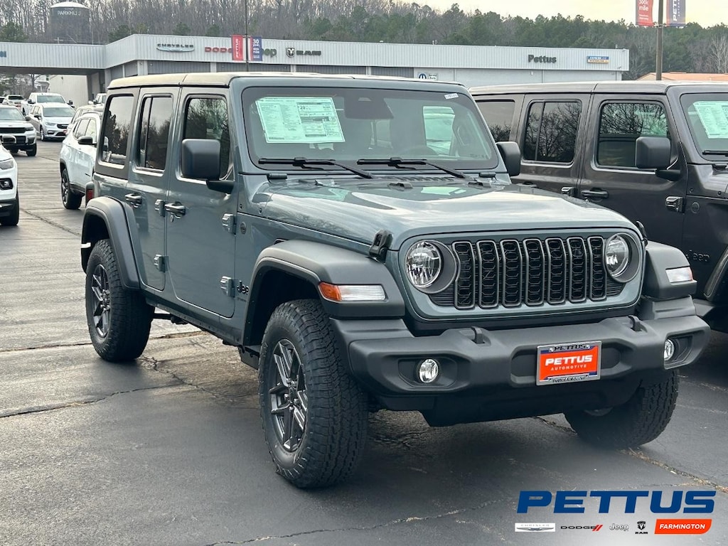 New 2026 Jeep Wrangler Sport S 4 Door 4x4 Sport Utility