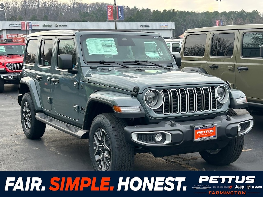 New 2026 Jeep Wrangler Sahara 4 Door 4x4 Sport Utility