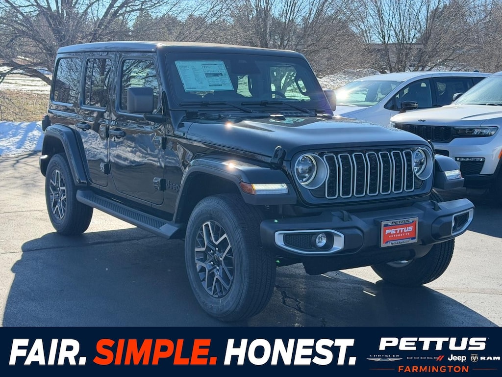 New 2026 Jeep Wrangler Sahara 4 Door 4x4 Sport Utility