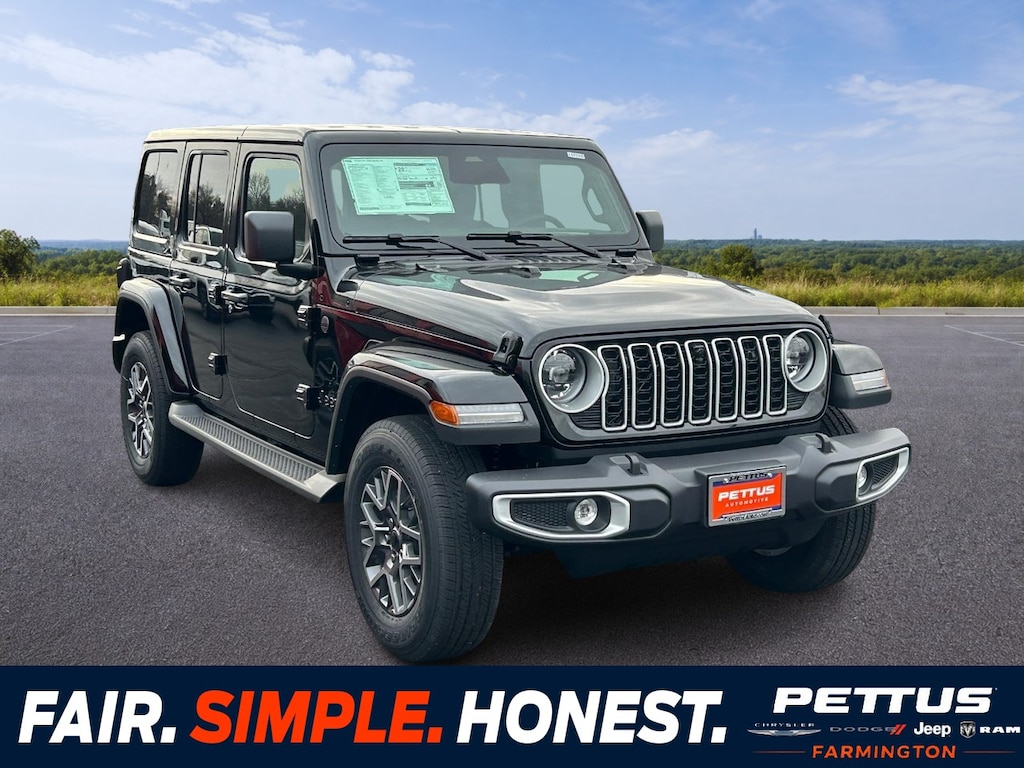 New 2026 Jeep Wrangler 4-DOOR SAHARA Sport Utility