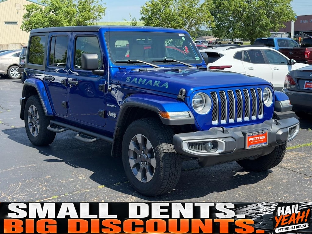 Used 2018 Jeep Wrangler Sahara 4x4 SUV