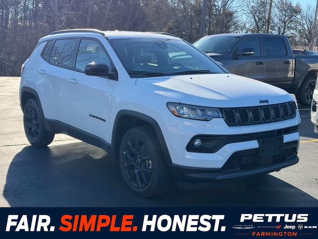 New 2026 Jeep Compass Latitude Altitude 4x4 Sport Utility