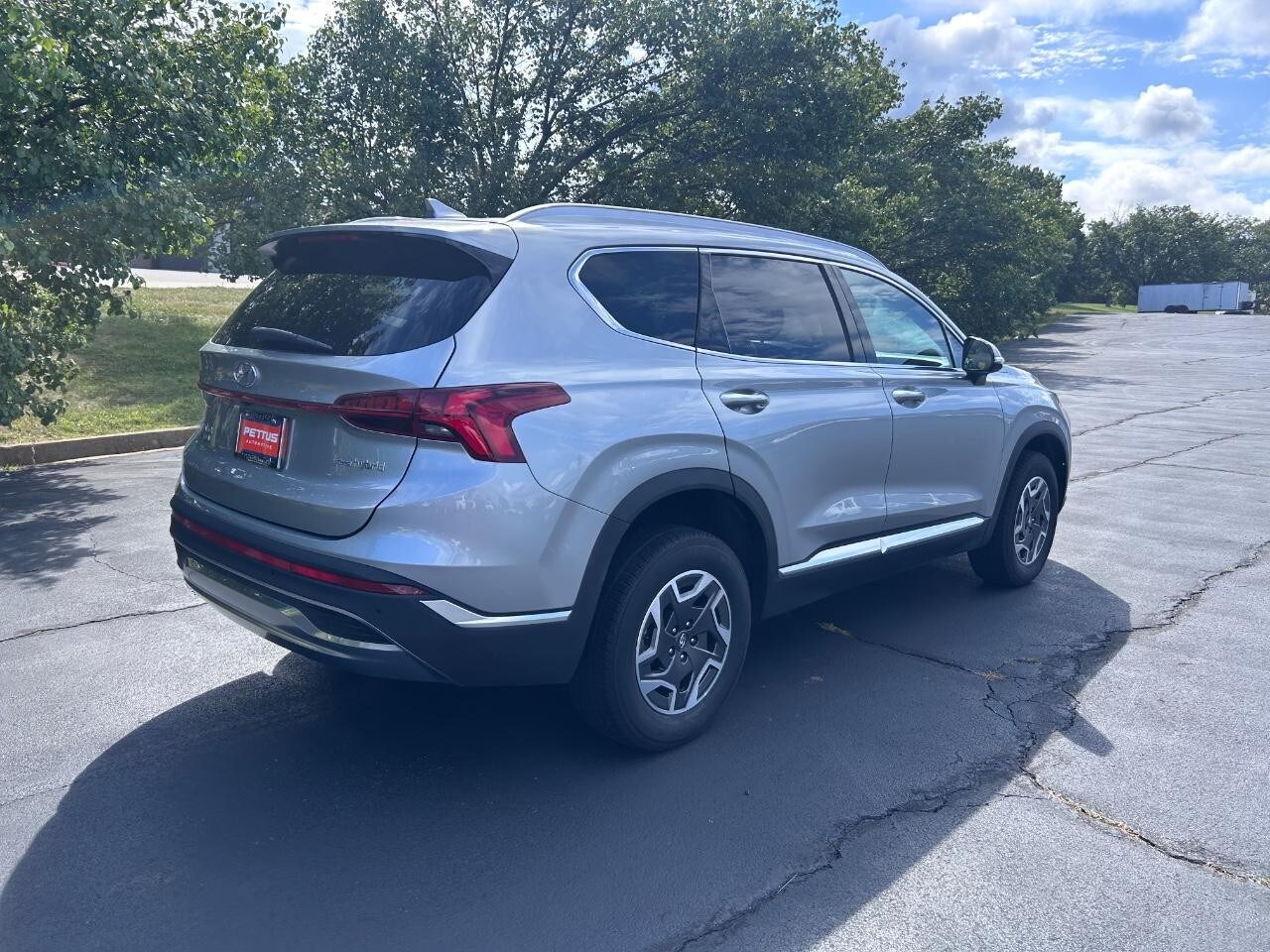 2023 Hyundai Santa Fe Blue photo 2