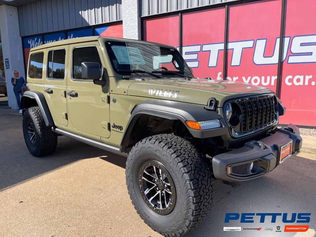 New 2026 Jeep Wrangler 4-DOOR WILLYS Sport Utility