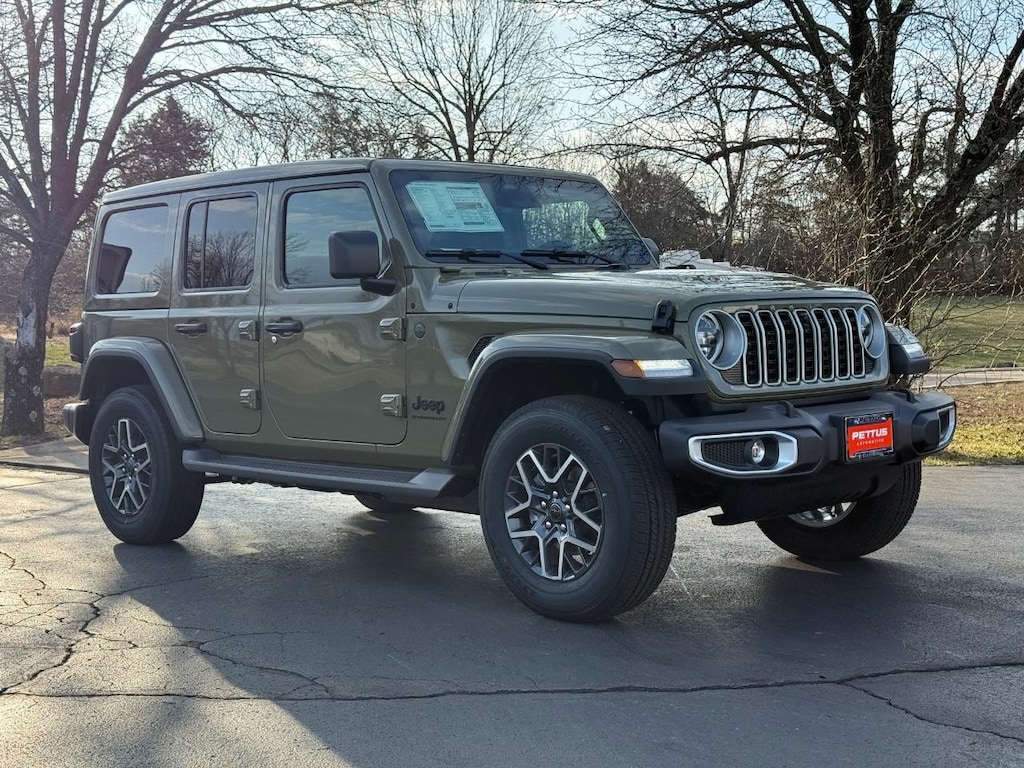 New 2026 Jeep Wrangler 4-DOOR SAHARA Sport Utility