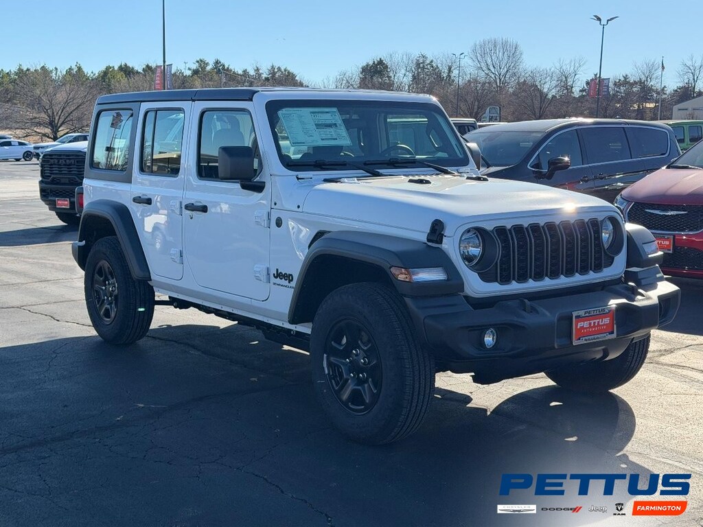 New 2026 Jeep Wrangler Sport 4 Door 4x4 Sport Utility