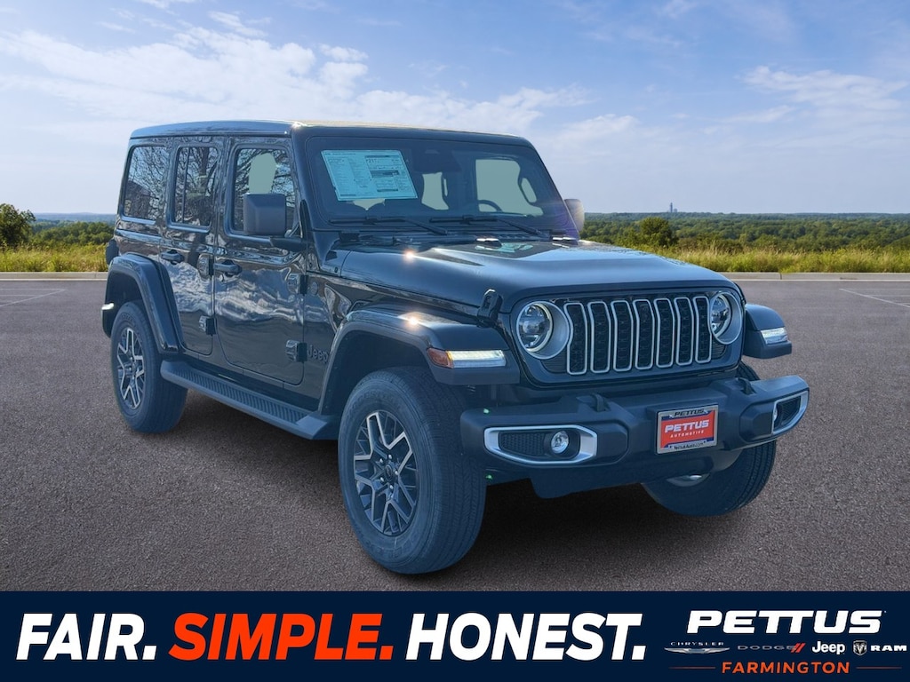New 2026 Jeep Wrangler 4-DOOR SAHARA Sport Utility