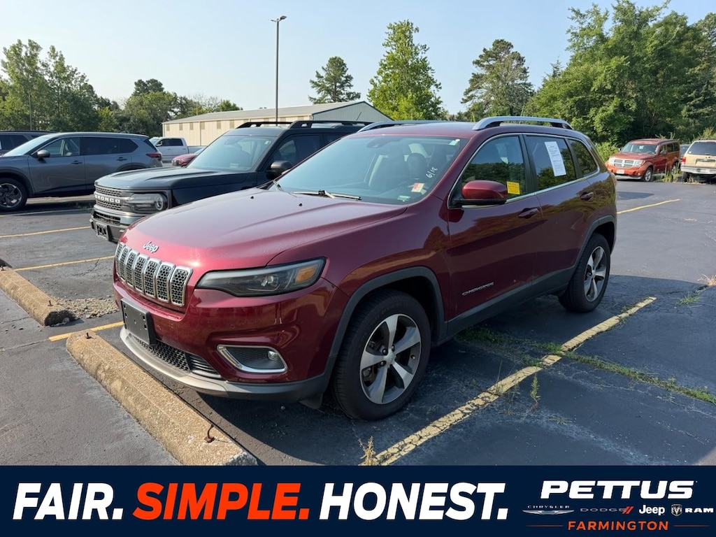 Used 2021 Jeep Cherokee Limited 4x4 SUV
