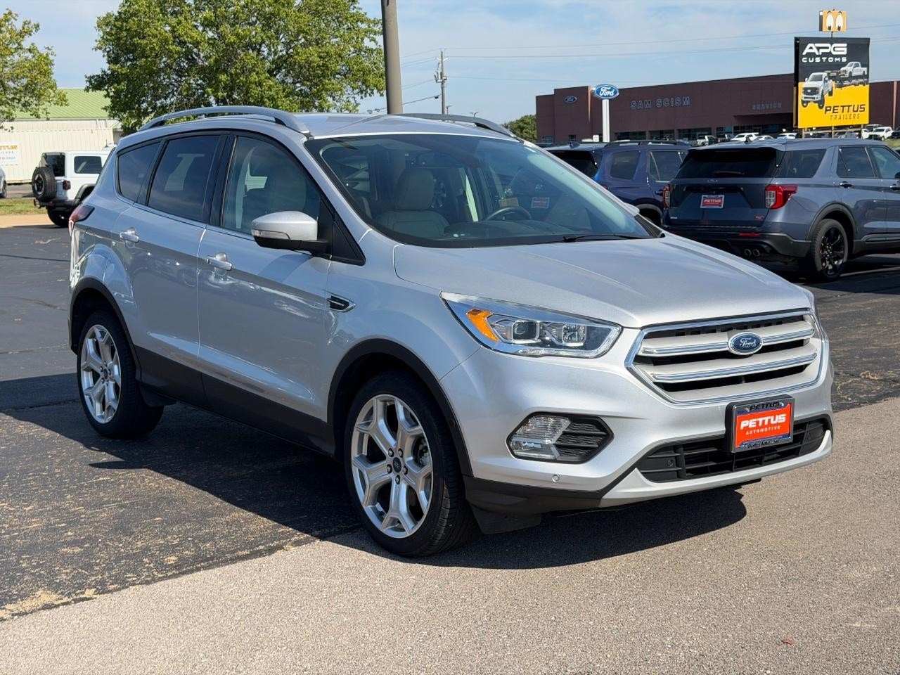 Used 2019 Ford Escape Titanium with VIN 1FMCU0J97KUB78333 for sale in Farmington, MO