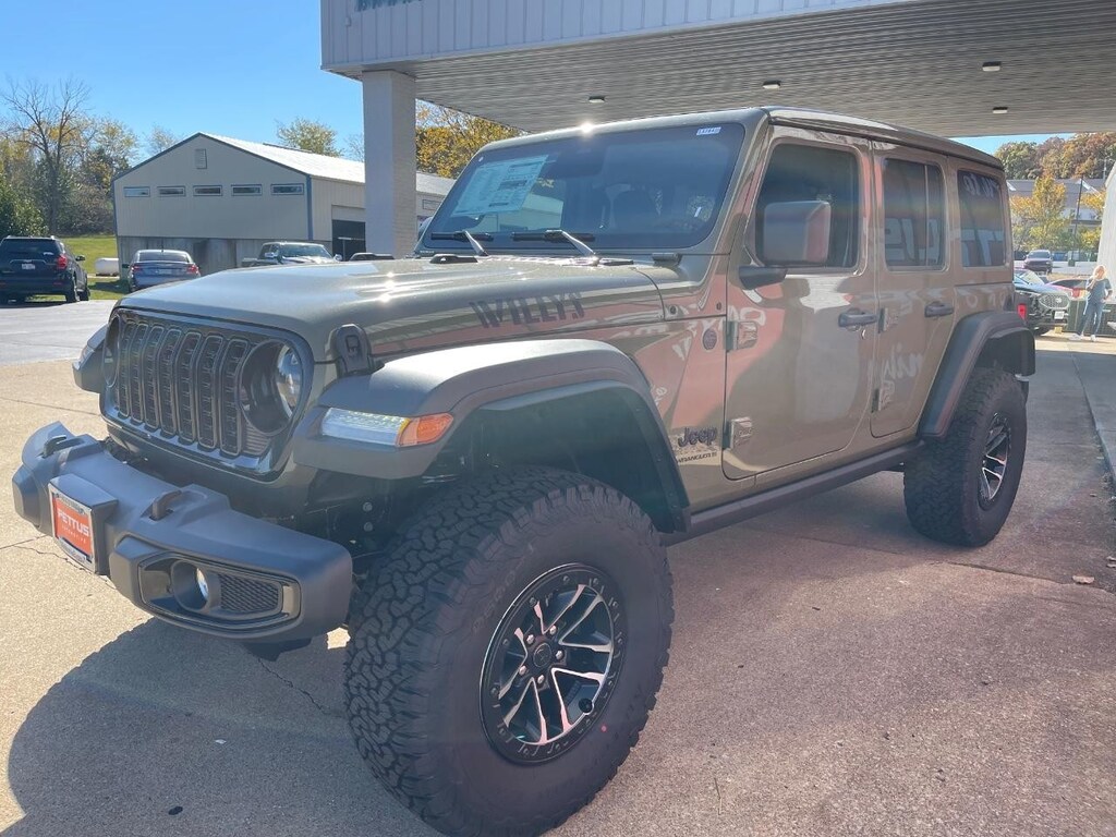 New 2026 Jeep Wrangler 4-DOOR WILLYS Sport Utility