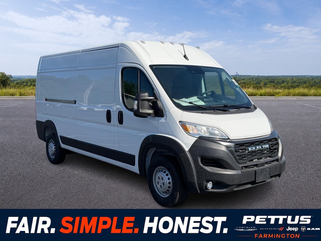 New 2026 Ram Promaster 2500 Tradesman 2500 High Roof 159 WB w/Pass Seat Cargo Van