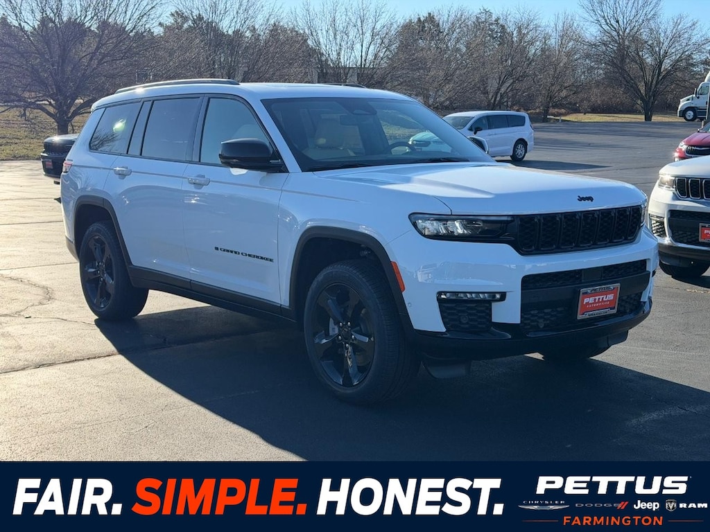 New 2025 Jeep Grand Cherokee L LIMITED 4X4 Sport Utility