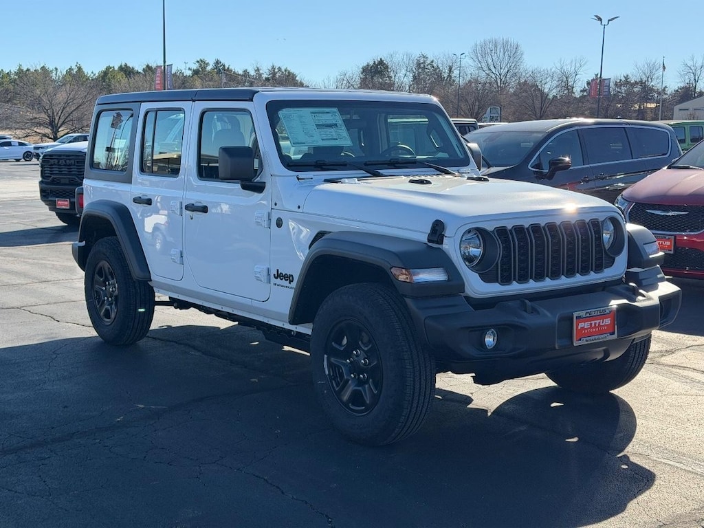 New 2026 Jeep Wrangler Sport 4 Door 4x4 Sport Utility