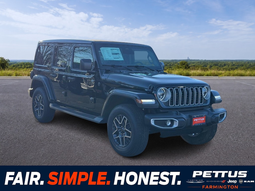 New 2026 Jeep Wrangler 4-DOOR SAHARA Sport Utility