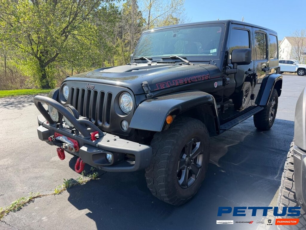 Used 2017 Jeep Wrangler Rubicon Recon 4x4 SUV