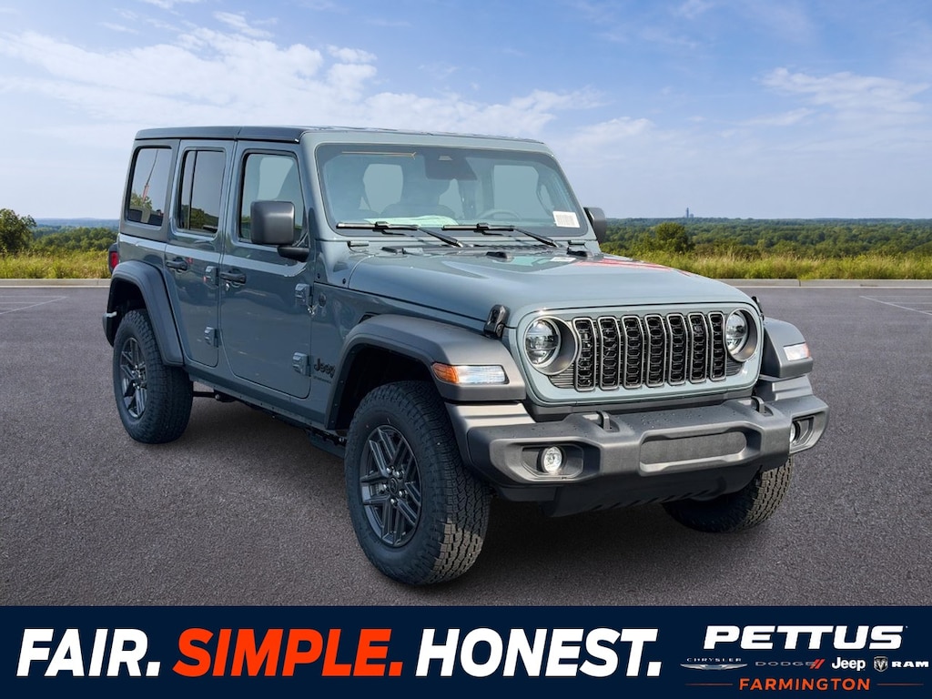 New 2026 Jeep Wrangler 4-DOOR SPORT S Sport Utility