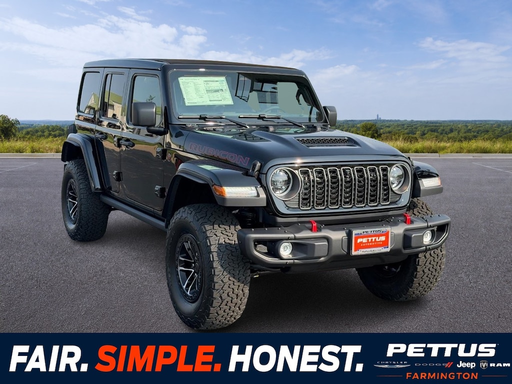 New 2026 Jeep Wrangler 4-DOOR RUBICON X Sport Utility