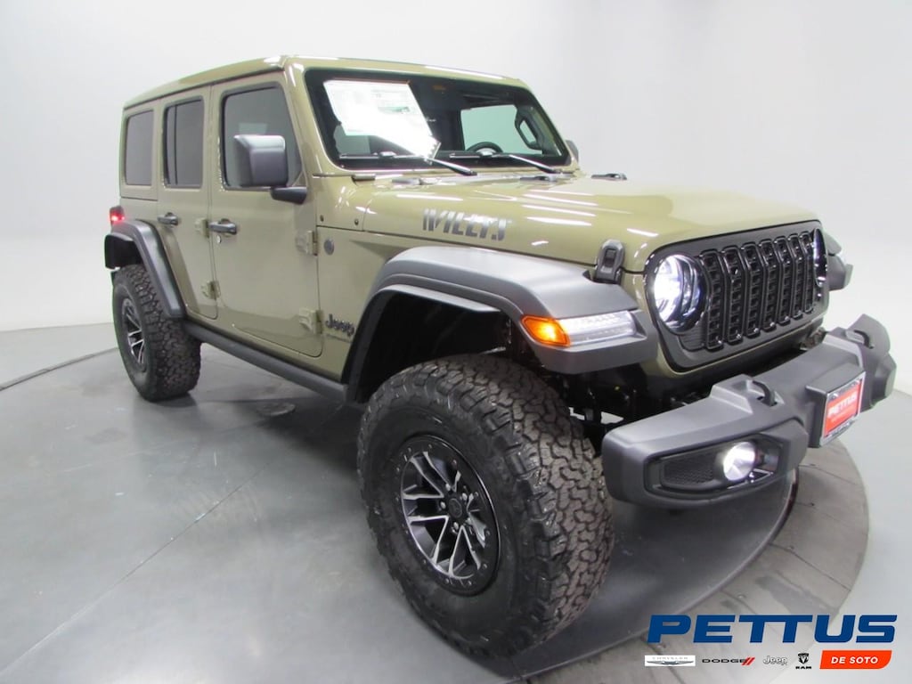 New 2026 Jeep Wrangler Willys 4 Door 4x4 Sport Utility