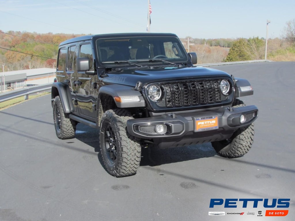 New 2026 Jeep Wrangler Willys 4 Door 4x4 Sport Utility