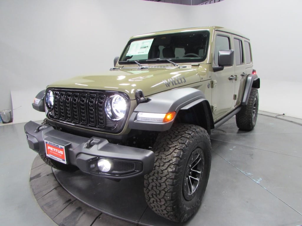 New 2026 Jeep Wrangler Willys 4 Door 4x4 Sport Utility