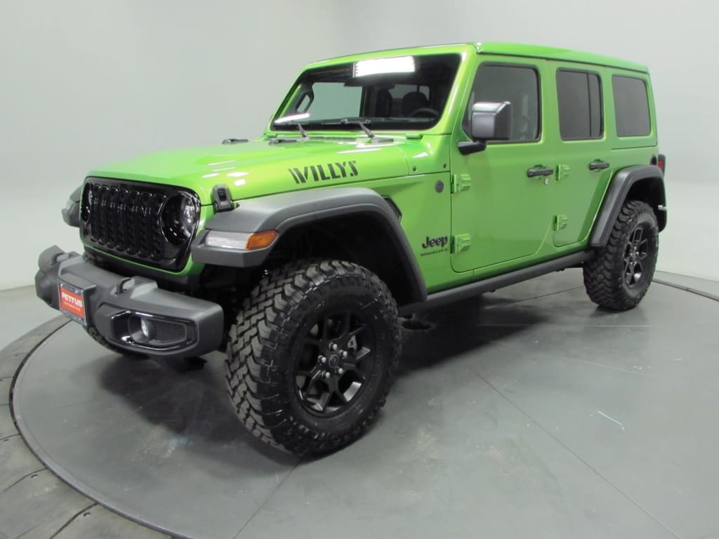 New 2026 Jeep Wrangler Willys 4 Door 4x4 Sport Utility