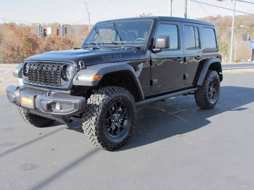 New 2026 Jeep Wrangler Willys 4 Door 4x4 Sport Utility