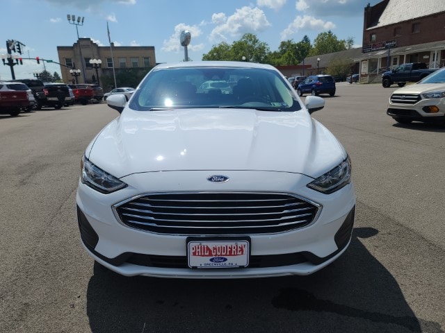 Used 2020 Ford Fusion Hybrid SE with VIN 3FA6P0LU4LR230218 for sale in Greenville, PA