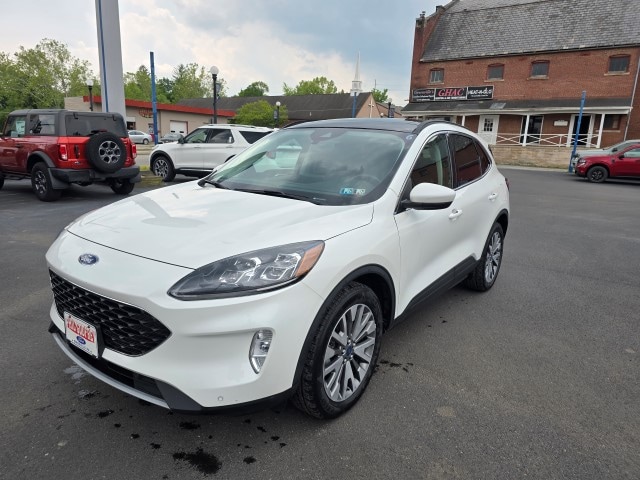 Used 2022 Ford Escape Titanium with VIN 1FMCU9J99NUA32217 for sale in Greenville, PA