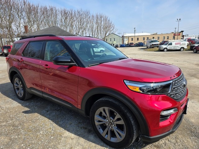 Used 2022 Ford Explorer XLT with VIN 1FMSK8DH3NGB24078 for sale in Greenville, PA